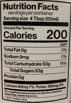 100% Pure Maple Syrup (Grade A)