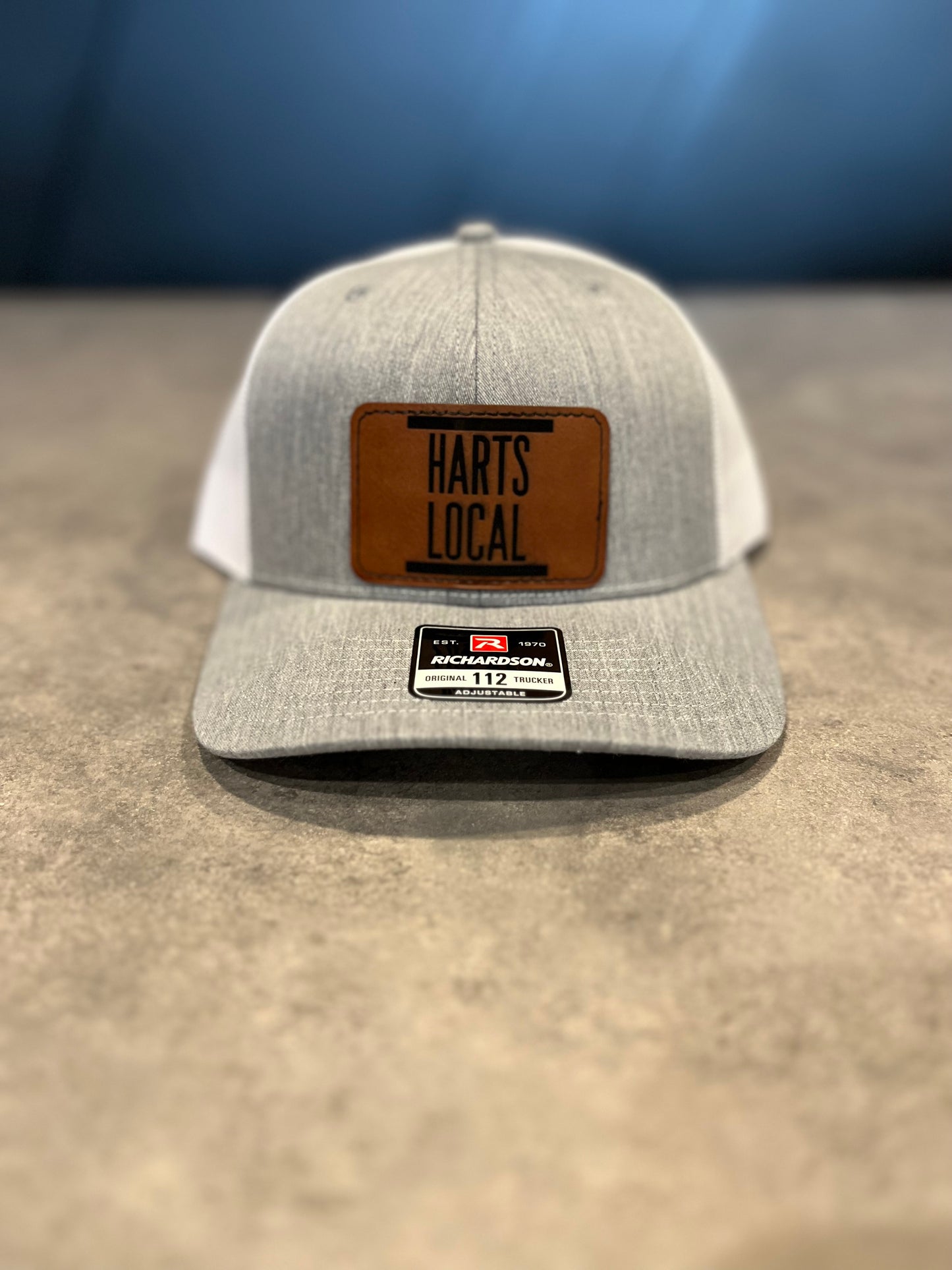 HARTS LOCAL light Gray/White Hat