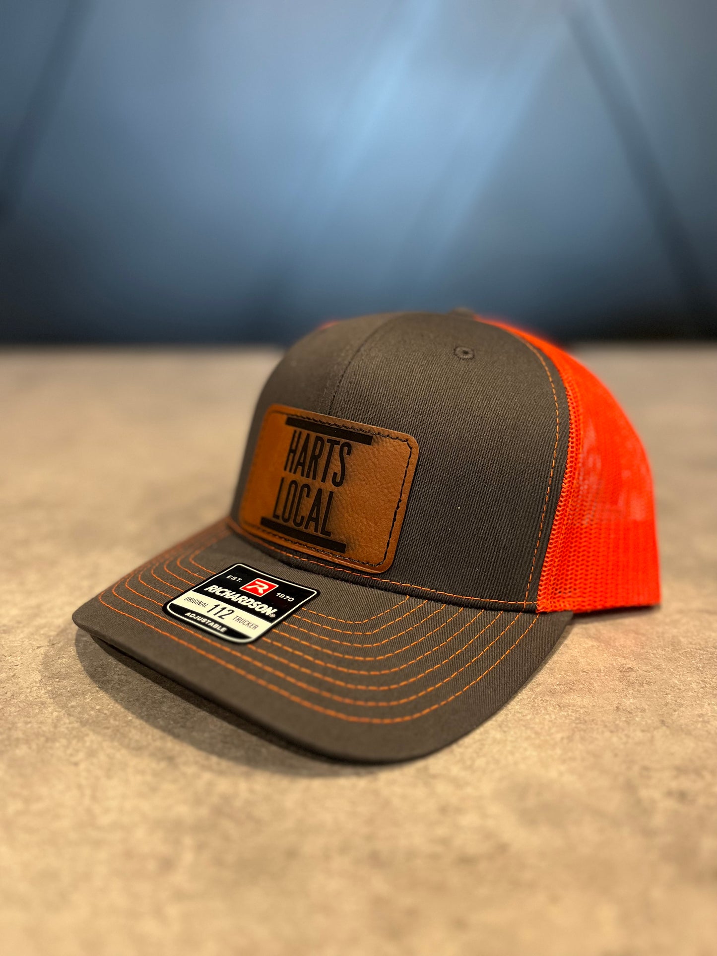 HARTS LOCAL Dark Gray/Orange Hat