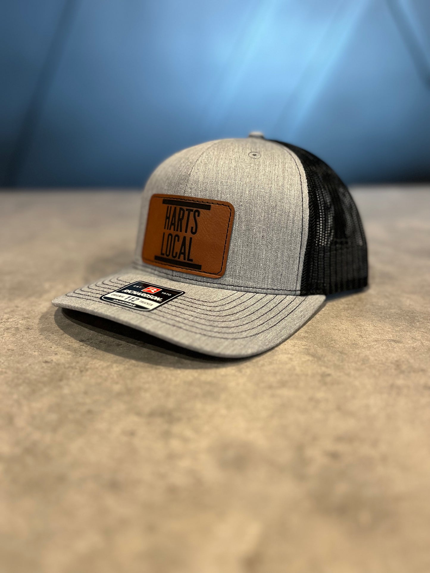 HARTS LOCAL Light Gray/Black Hat
