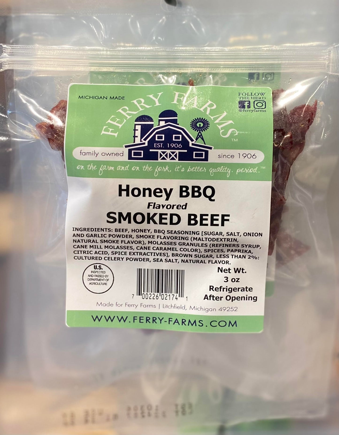 Ferry Farms Beef Jerky