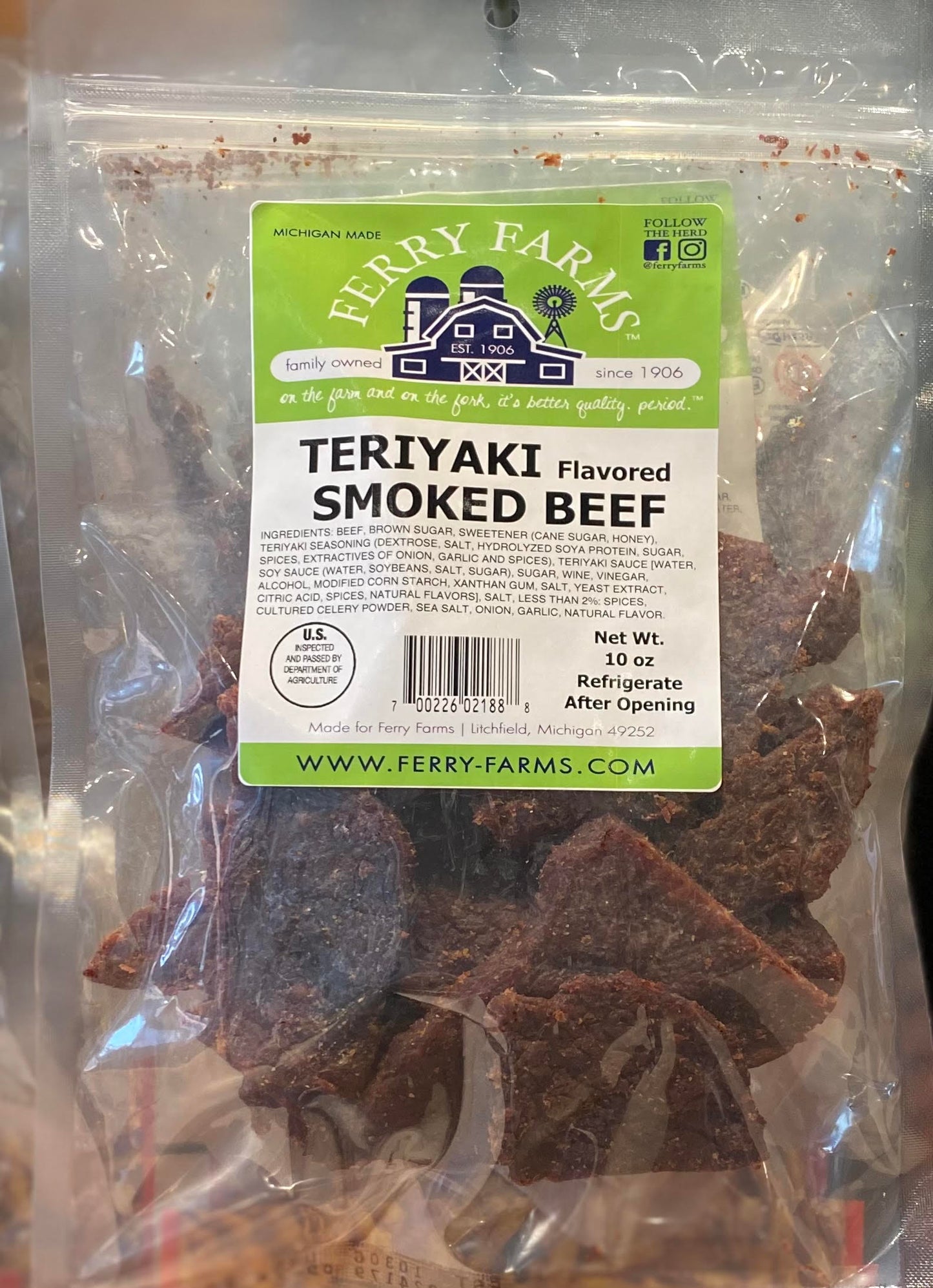 Ferry Farms Beef Jerky
