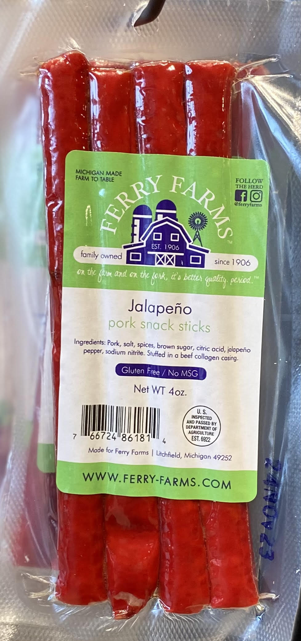 Ferry Farms Snack Sticks (4 OZ)