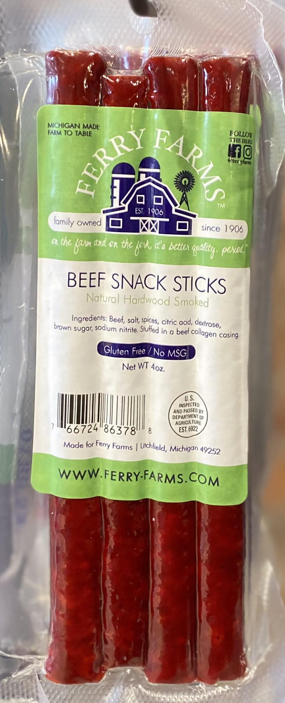 Ferry Farms Snack Sticks (4 OZ)