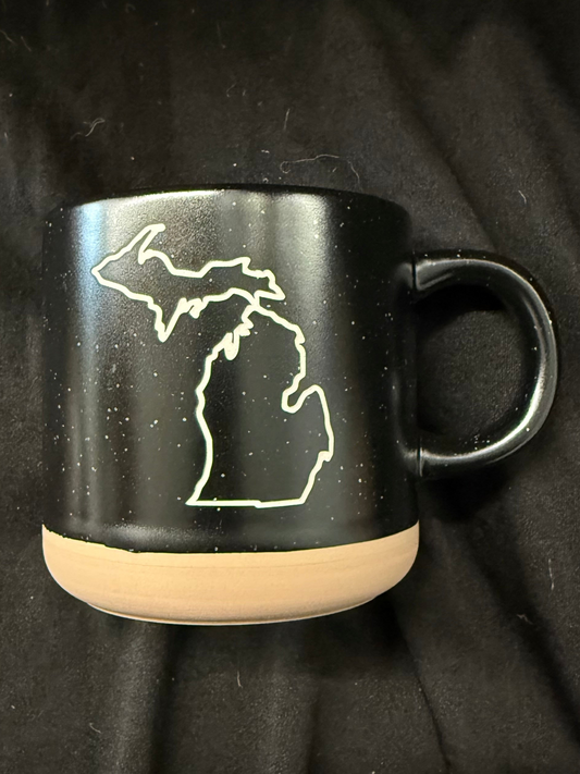 Michigan Outline Coffee Mug