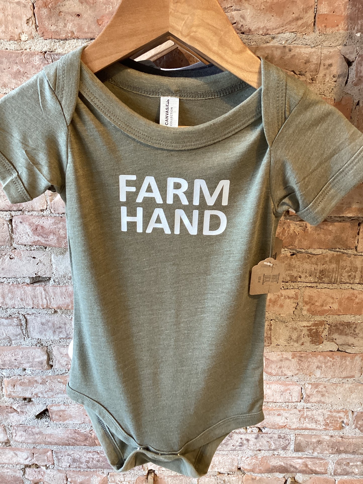 Farm Hand/Home Grown Kids Onesie