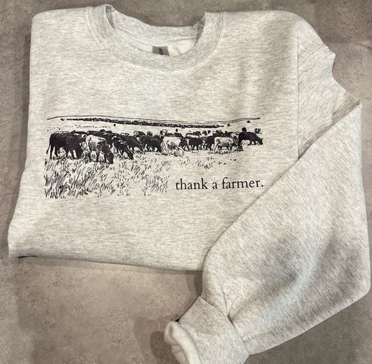 Sweatshirt-Thank a Farmer