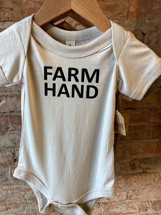 Farm Hand/Home Grown Kids Onesie