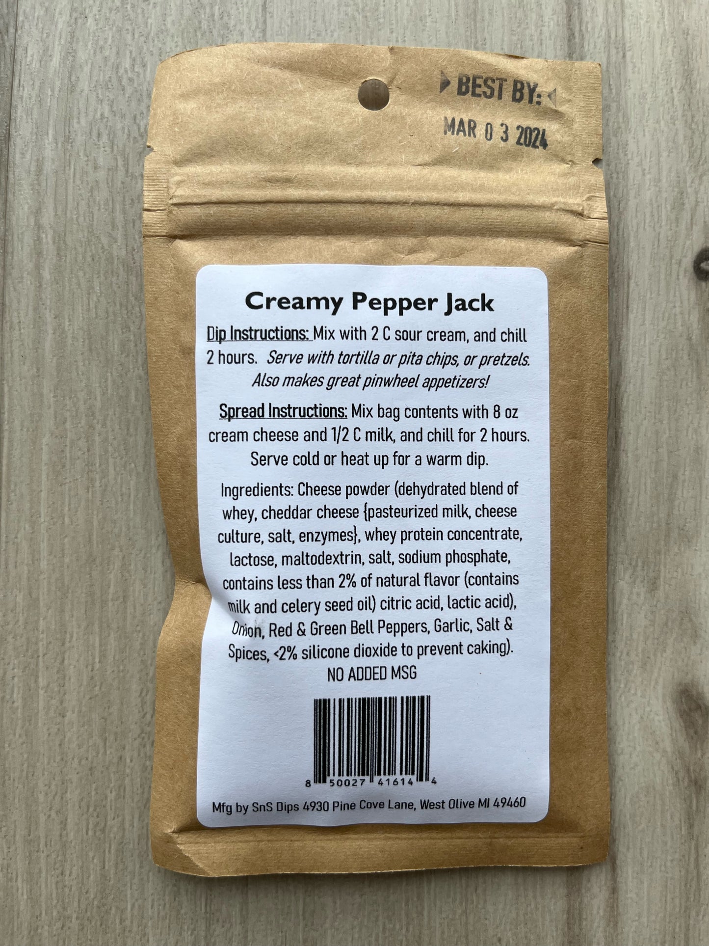 Creamy Pepper Jack