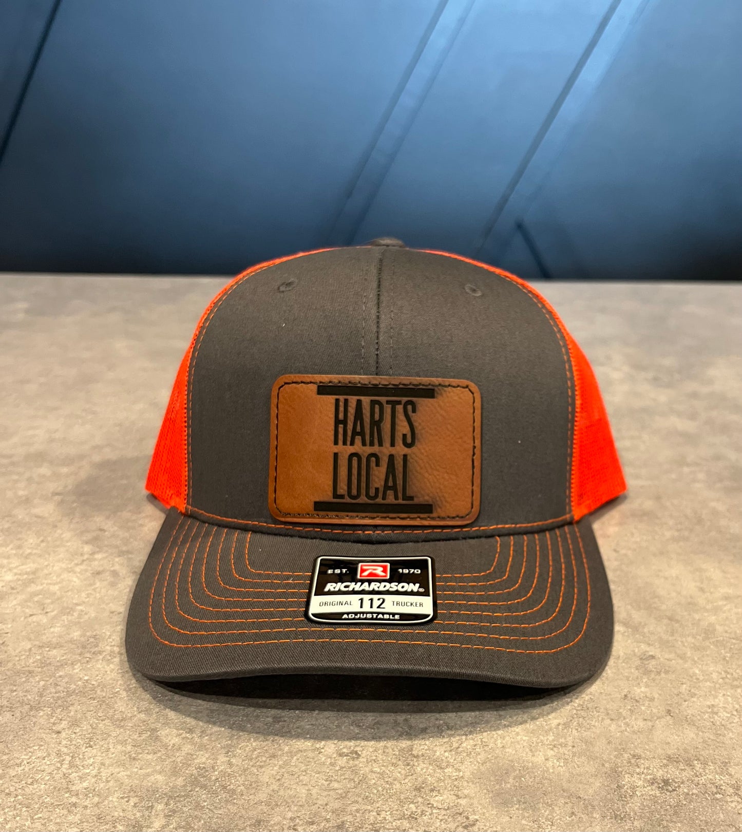 HARTS LOCAL Dark Gray/Orange Hat